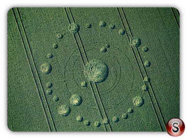 Crop circles - Gander Down Hampshire 1995