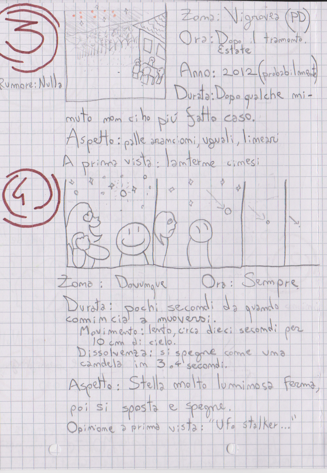 Book UFO pagina 3 e 4 by Ale