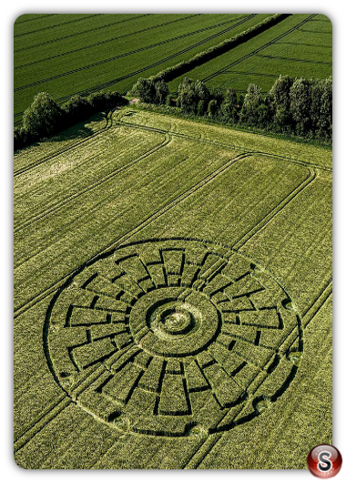 Crop circles - Sixpenny Handley Dorset 2020