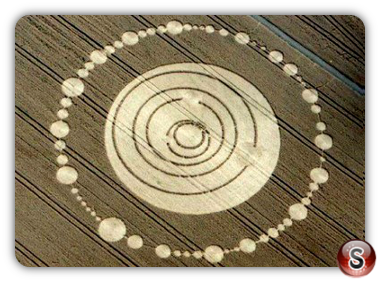 Crop circles - East field alton barnes 2001