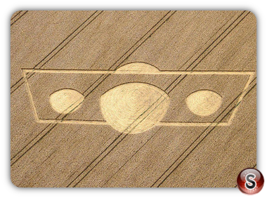 Crop circles - Morgan's Hill Wiltshire UK 2011