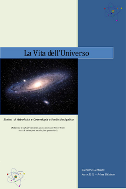 La vita dell'Universo by Giancarlo Damilano