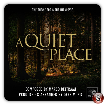 A quiet place  Soundtrack Cover CD