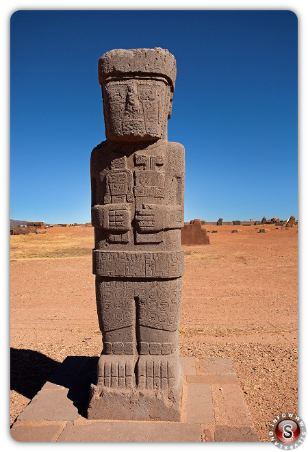 Monolite "Ponce" - Tempio Kalasasaya - Tiwanaku