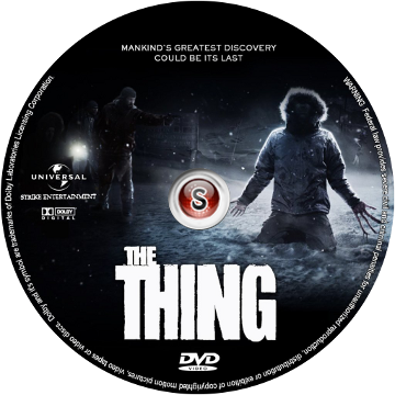 The thing Cover DVD