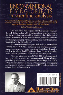 Unconventional Flying Objects: A Scientific Analysis by  Paul R. Hill