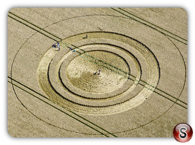 Crop circles - West Kennett Wiltshire UK 2011