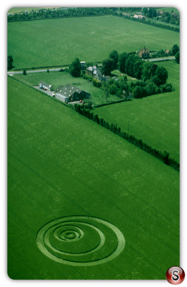 Crop circles - Penton Grafton Hampshire 1999