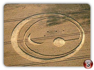 Crop circles - Dransfeld  Niedersachsen Germany 2008