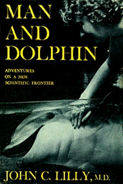 Man and dolphin by John C. Lilly