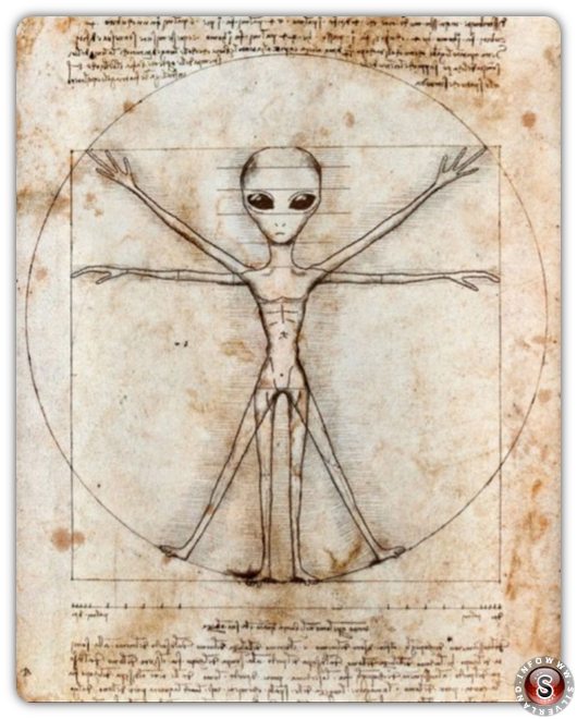 Alien Vitruvian