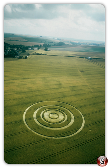 Crop circles - Beckhampton  Wiltshire 2003