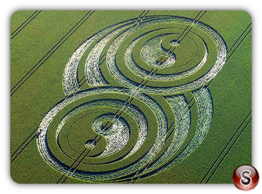 Crop circles - East Kennett Wiltshire 2009