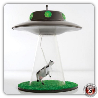 Alien Abduction Lamp