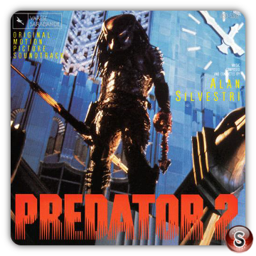 Predator 2 Soundtrack Cover CD