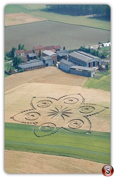 Crop circles - Poirino (TO ) Piemonte 2010