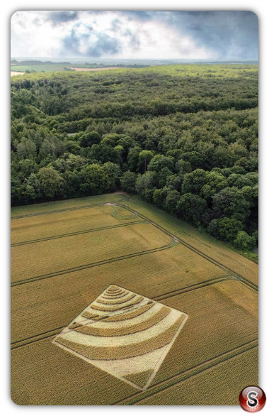 Crop circles - Winchester Hampshire 2023