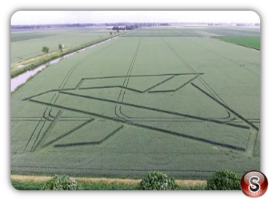 Crop circles - Udebiltdijk Friesland 2018