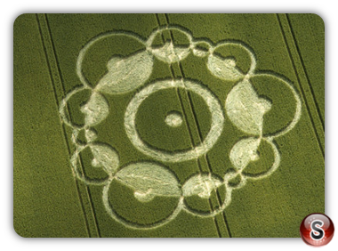 Crop circles - Clanfield Hampshire 1998