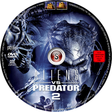 Aliens Vs Predator 2 Cover DVD