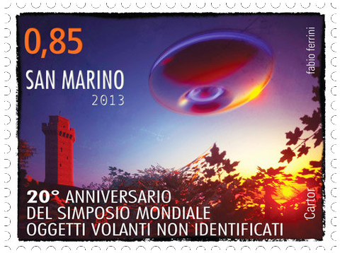 20° Anniversario del Simposio Mondiale ofggetti volanti non identificati 0.85 cent