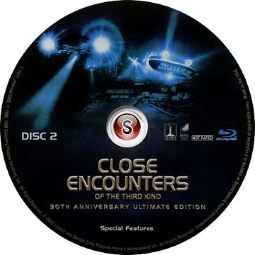 Encounters of the third kind 30 Th Anniversary Cover DVD CD 2