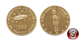 Coin Roswell Nex Mexico incident 1999