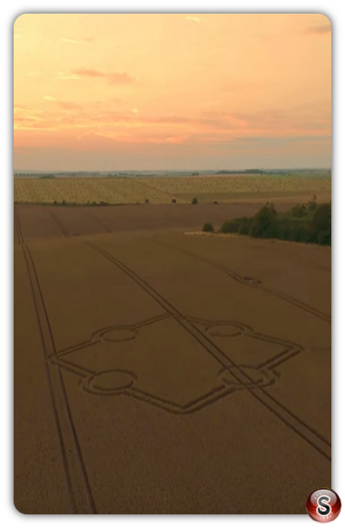 Crop circles - Stonehenge - Wiltshire 2024