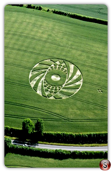 Crop circles - Ufton nr Southam Warwickshire 2010