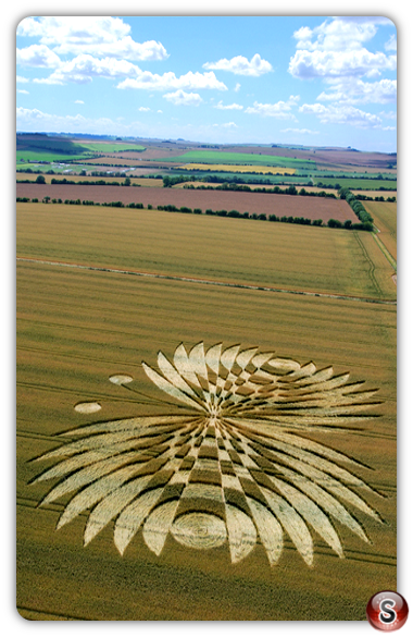 Crop circles - Hailey Wood Ashbury Oxon 2007