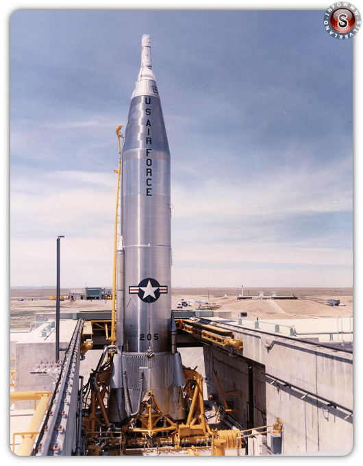 Strategic Missile Squadron Convair SM-65D Atlas missile