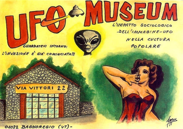 Ufo museum  Bagnoregio VT