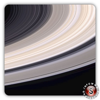 Anelli di Saturno a colori naturali