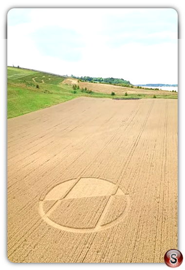 Crop circles - Chirton Wiltshire 2020 