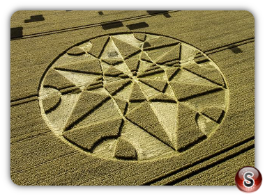 Crop circles - Hackpen Hill Wiltshire 2017