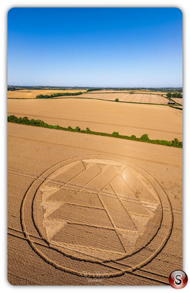 Crop circles - Stoke Charity|  Hampshire 2024