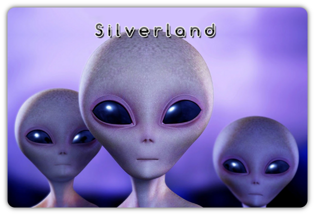 3 Aliens - by anonimous rivisited Silver