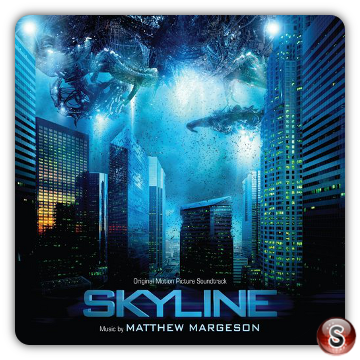 Skyline - Non guardare in alto Cover DVD Soundtrack Cover CD