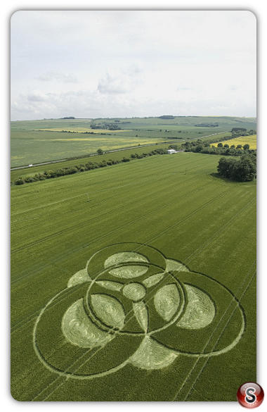 Crop circles - Chilseldon 2009