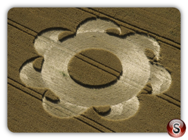 Crop circles - Danebury Ring Hampshire 1998