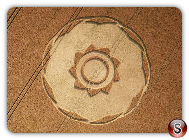 Crop circles - Longwood Warren Hampshire 2018