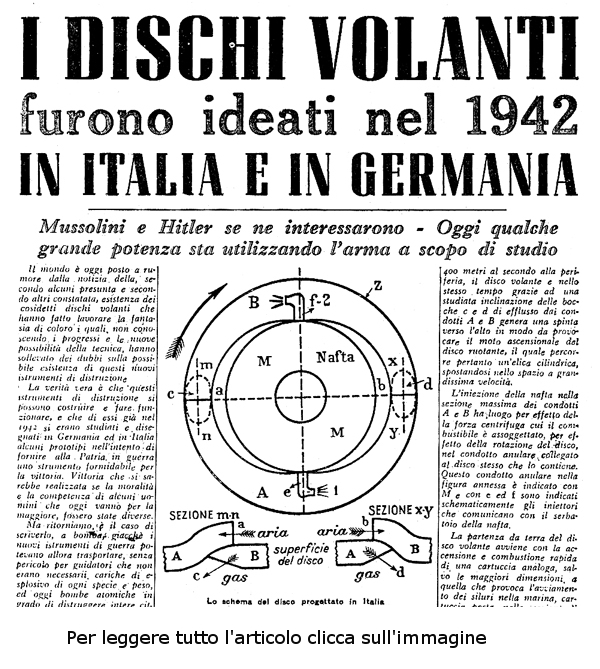 Il Giornale d’Italia 24 Marzo del 1950