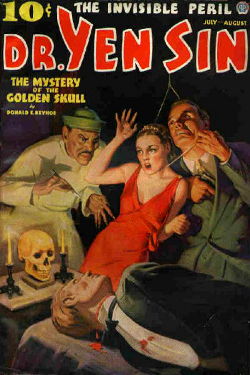 DR. Yen Sin - The mystery of thegolden skull by Donald E. Keyhoe