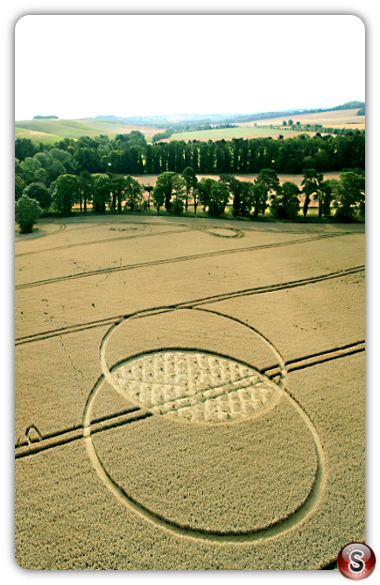 Crop circles - Liddington Wiltshire 2015