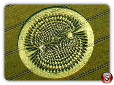 Crop circles - Avebury Trusloe Wiltshire 2000