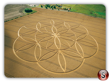 Crop circles - Barbury Castle Wiltshire 2003