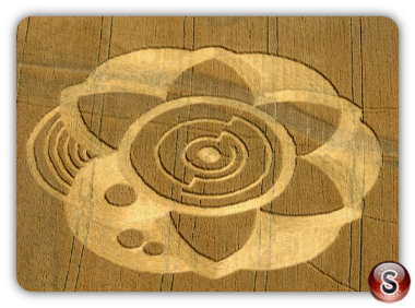 Crop circles - Slovakia Kozarovce Tlmace 2009