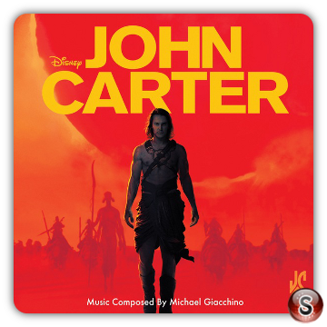 John Carter Soundtrack Cover CD