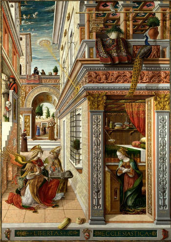 Carlo Crivelli (1430-1495) L'Annunciazione