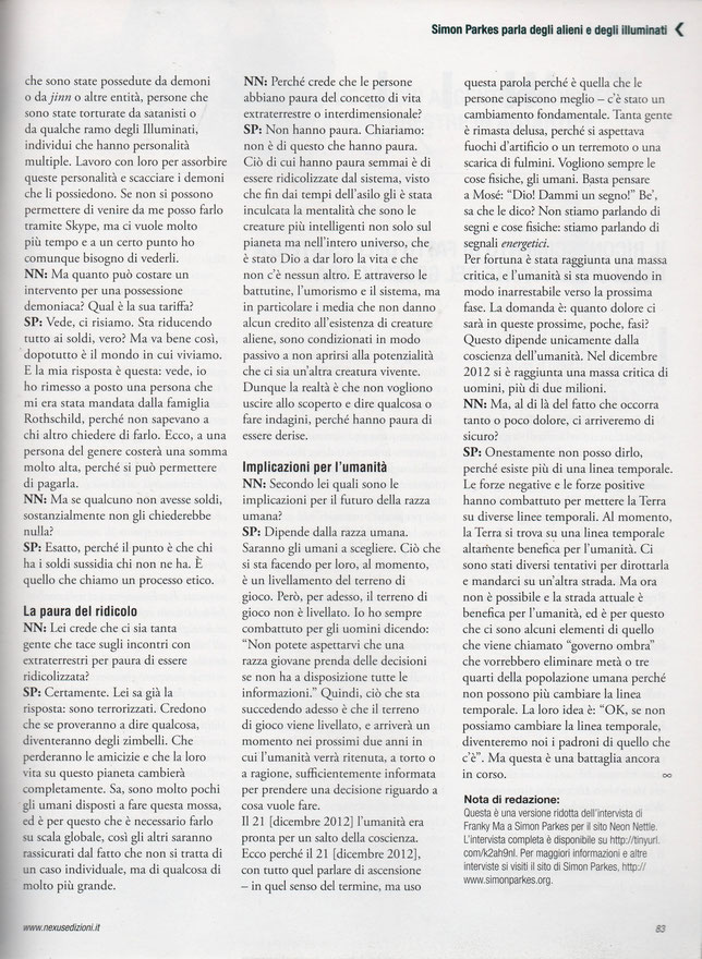 Intervista a Simon Parkes